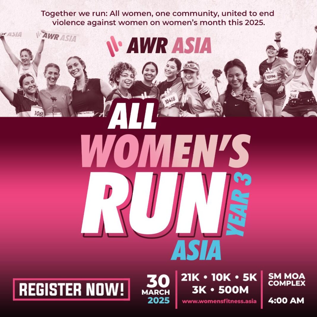 All Womens Run Asia Year In Sm Moa Pinoy Fitness