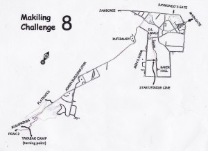 Makiling Challenge 8 Race Map