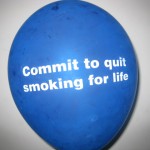 Balloon with anti smoking