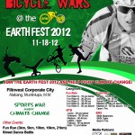 Earthfest Bicycle Wars Poster