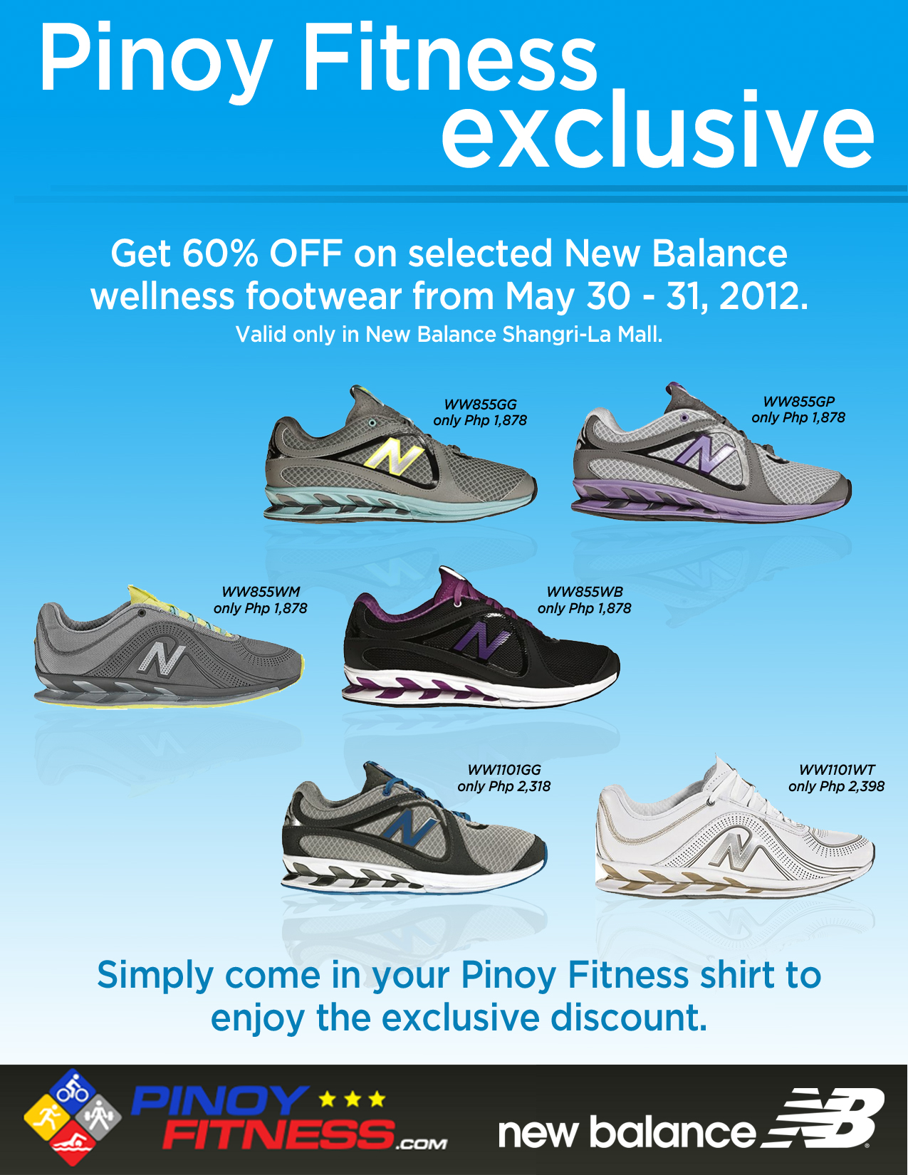 Get 60% OFF New Balance Women's Wellness Line exclusive to Pinoy