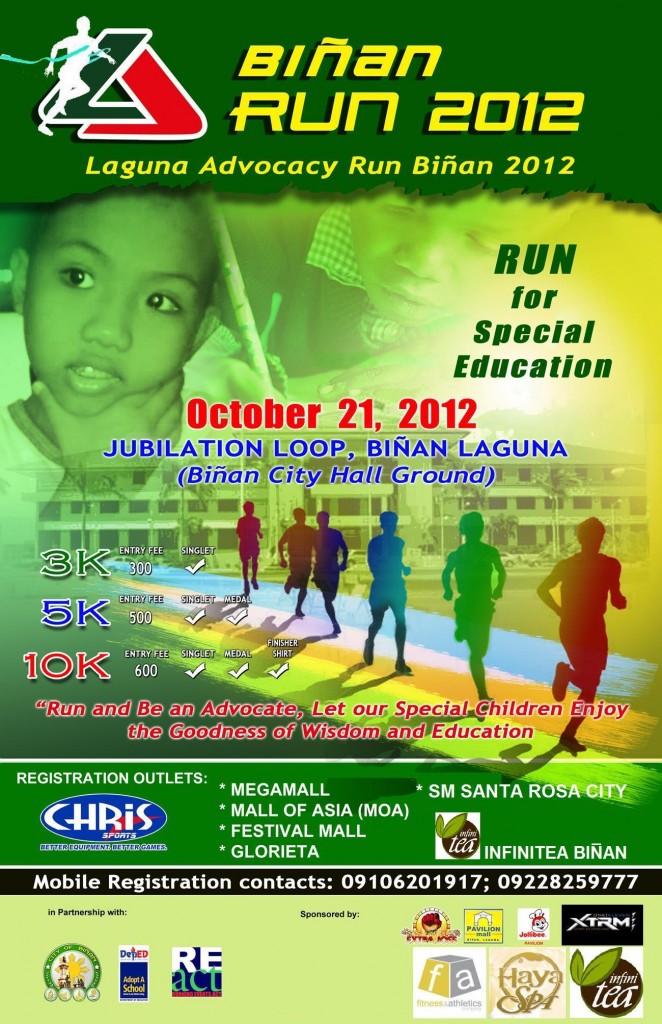 Laguna Advocacy Run Biñan 2012 | Pinoy Fitness