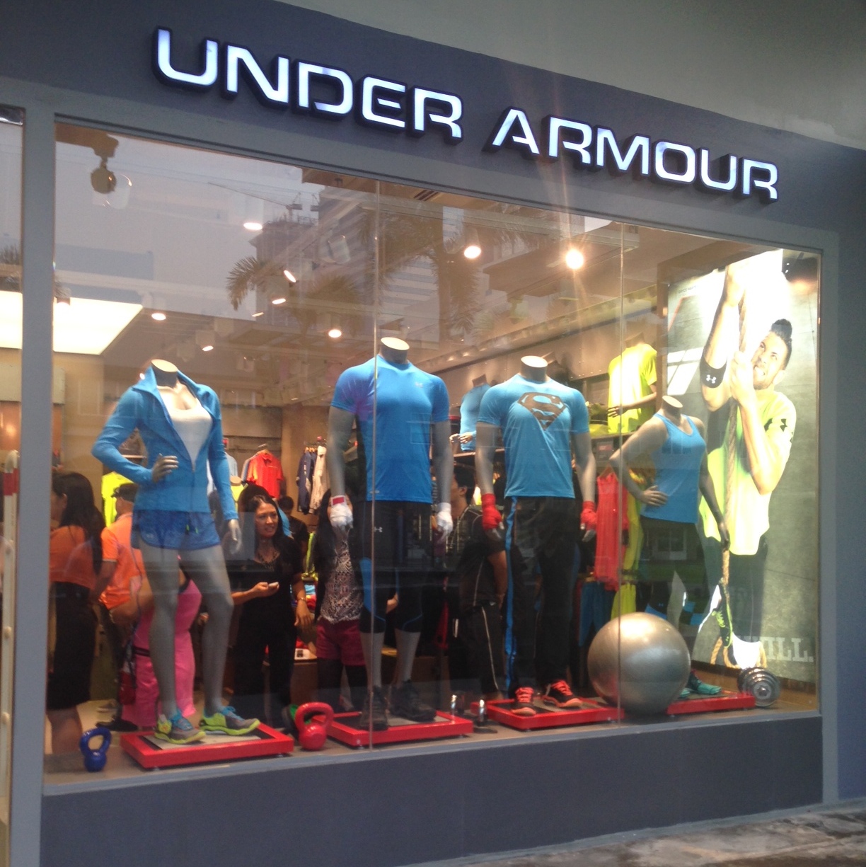 Under Armour now in the Philippines 