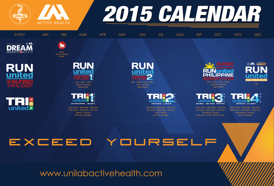 ULAH Run United and Tri United 2015 Schedule Pinoy Fitness