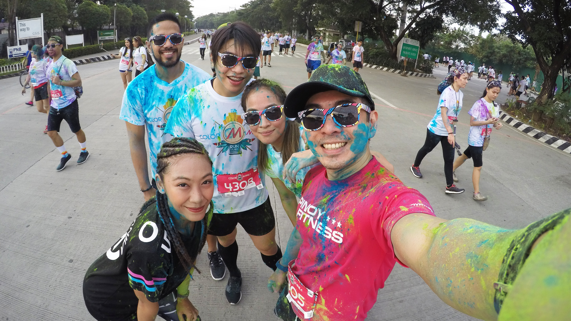 What actually happens in Color Manila Run Pinoy Fitness