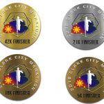 Clark City Marathon Medals