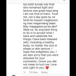 Iza Calzado Body Shaming 3