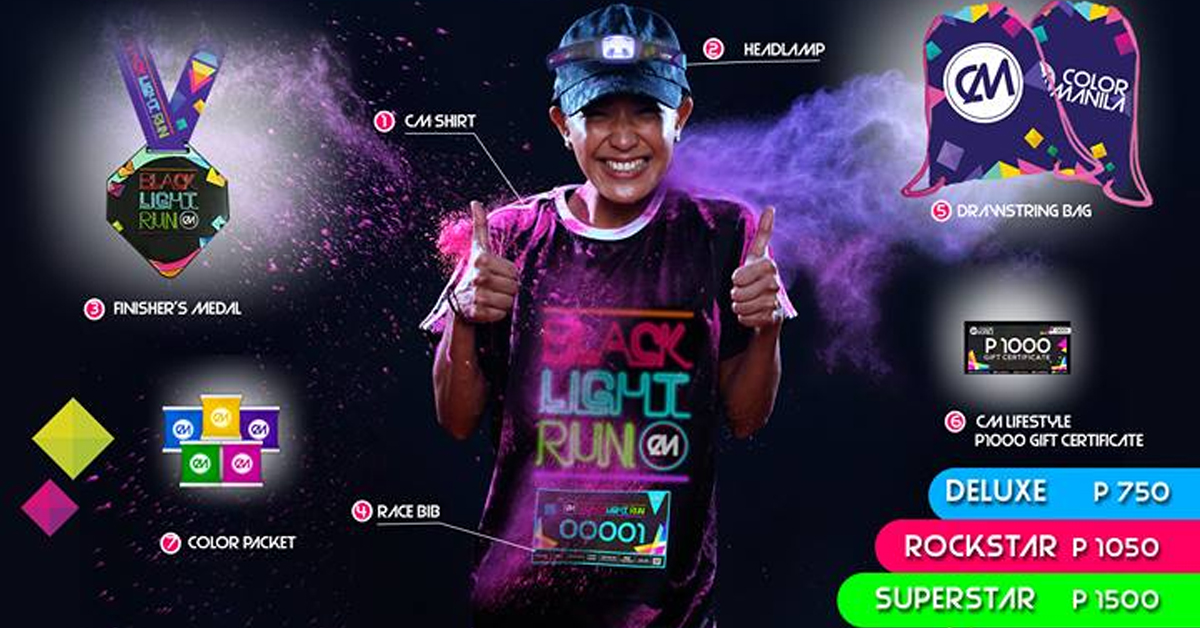 CM Blacklight Run 2018 in Clark Pampanga Pinoy Fitness