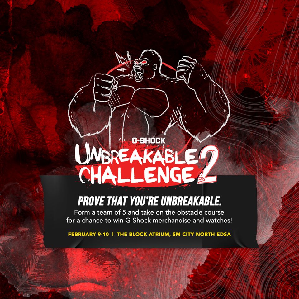 GShock Unbreakable Challenge 2019 at SM North EDSA Pinoy Fitness