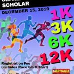 6th Alphans Run for A Scholar Poster 2019