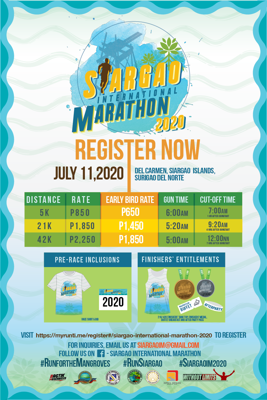 Siargao International Marathon 2020 - Run for the Mangroves | Pinoy Fitness