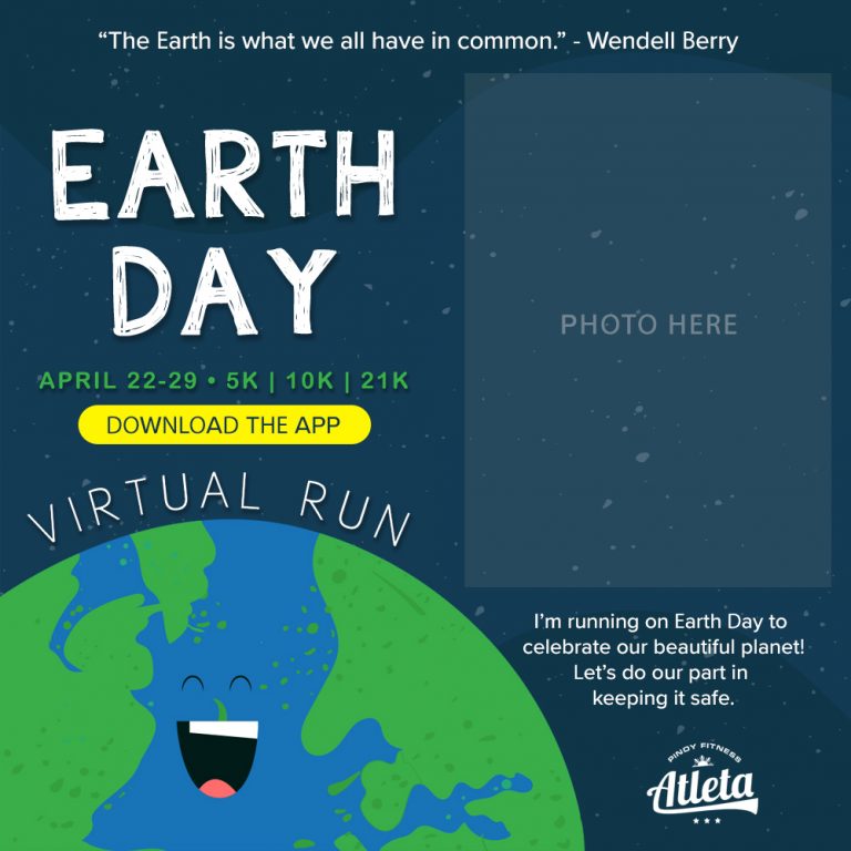 Earth Day Virtual Run (FREE) Pinoy Fitness