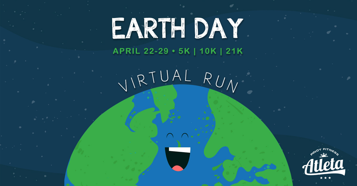 Earth Day Virtual Run (FREE) Pinoy Fitness