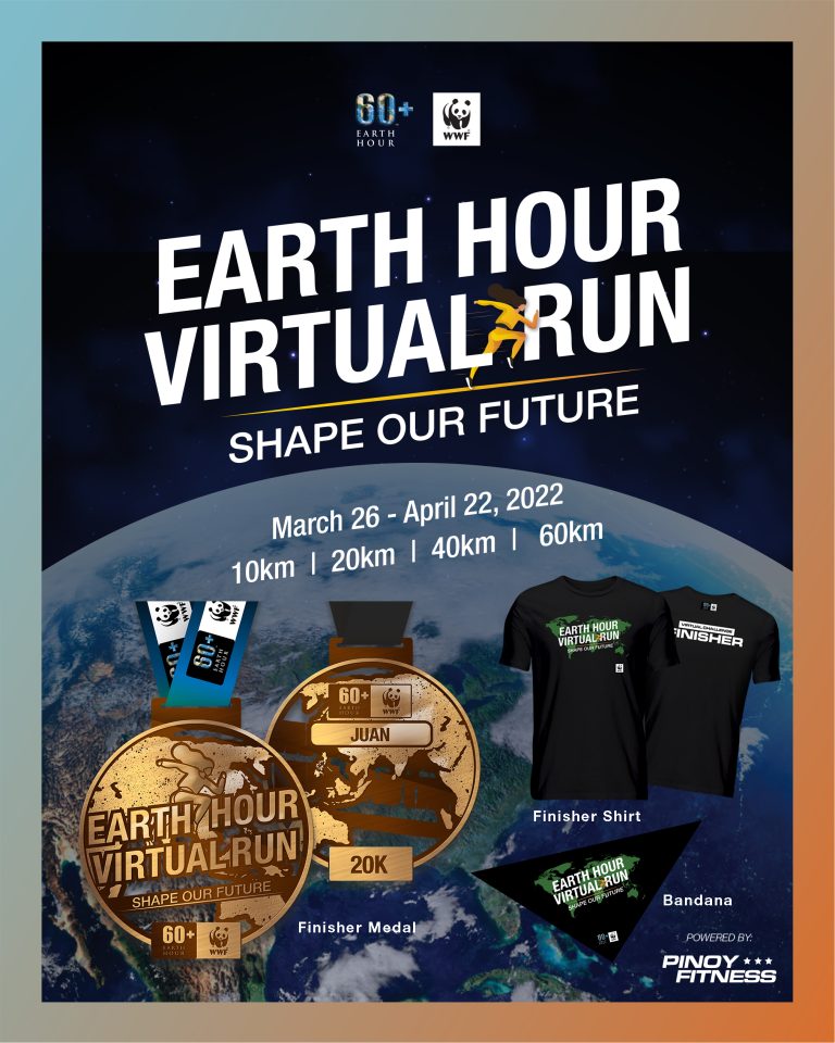 WWF Earth Hour Virtual Run “Shape Our Future” Pinoy Fitness