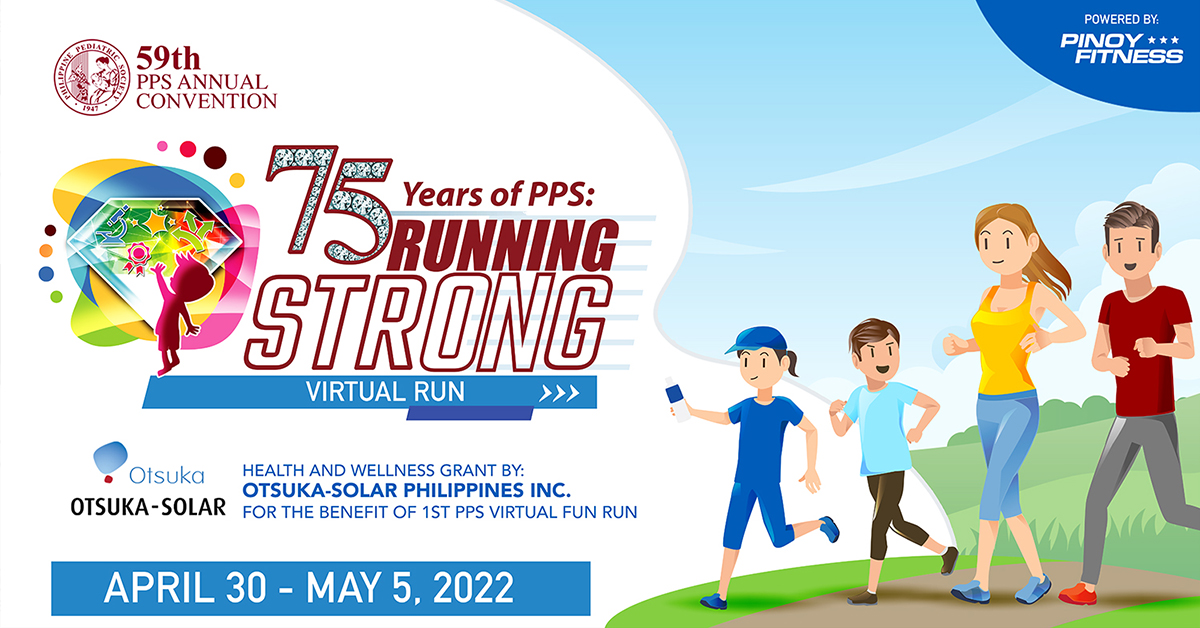 75 Years of PPS Running Strong Virtual Run (FREE) Pinoy Fitness