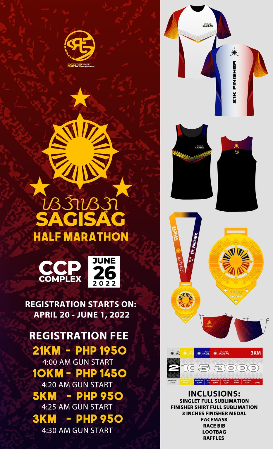 SAGISAG Half Marathon in CCP Complex Pinoy Fitness