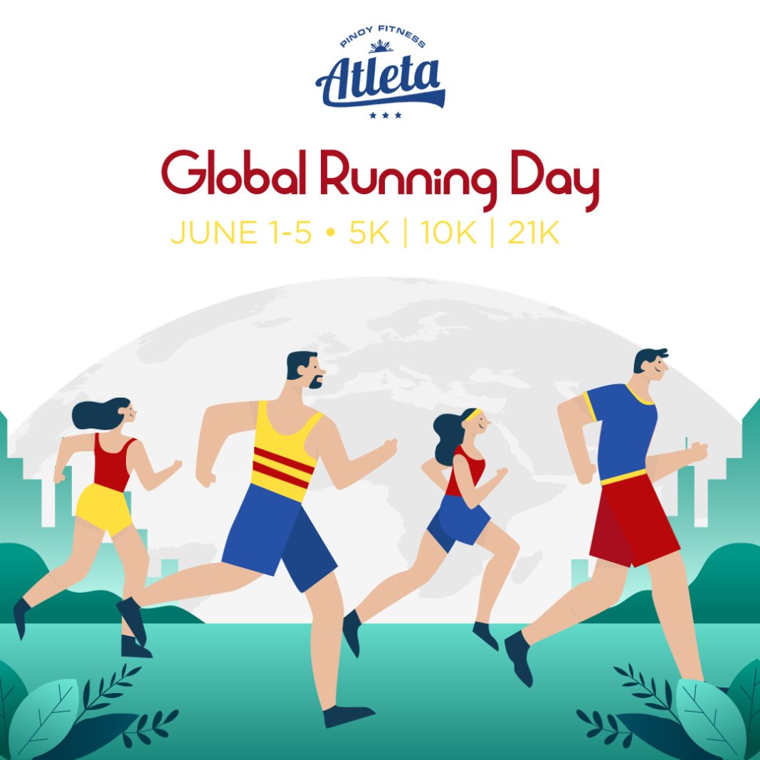 Global Running Day Virtual Run (FREE) Pinoy Fitness