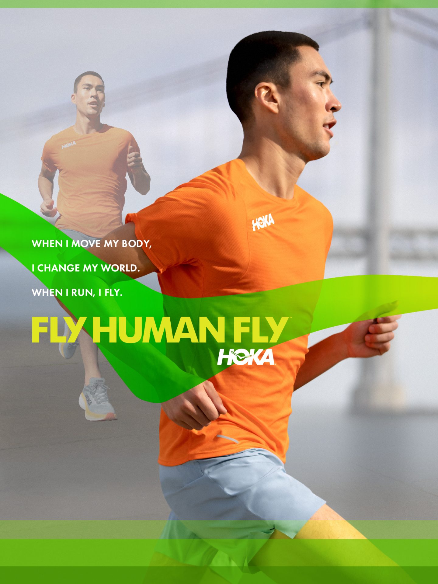 HOKA Invites Everyone To Lace Up and Fly with their FLY HUMAN FLY ...