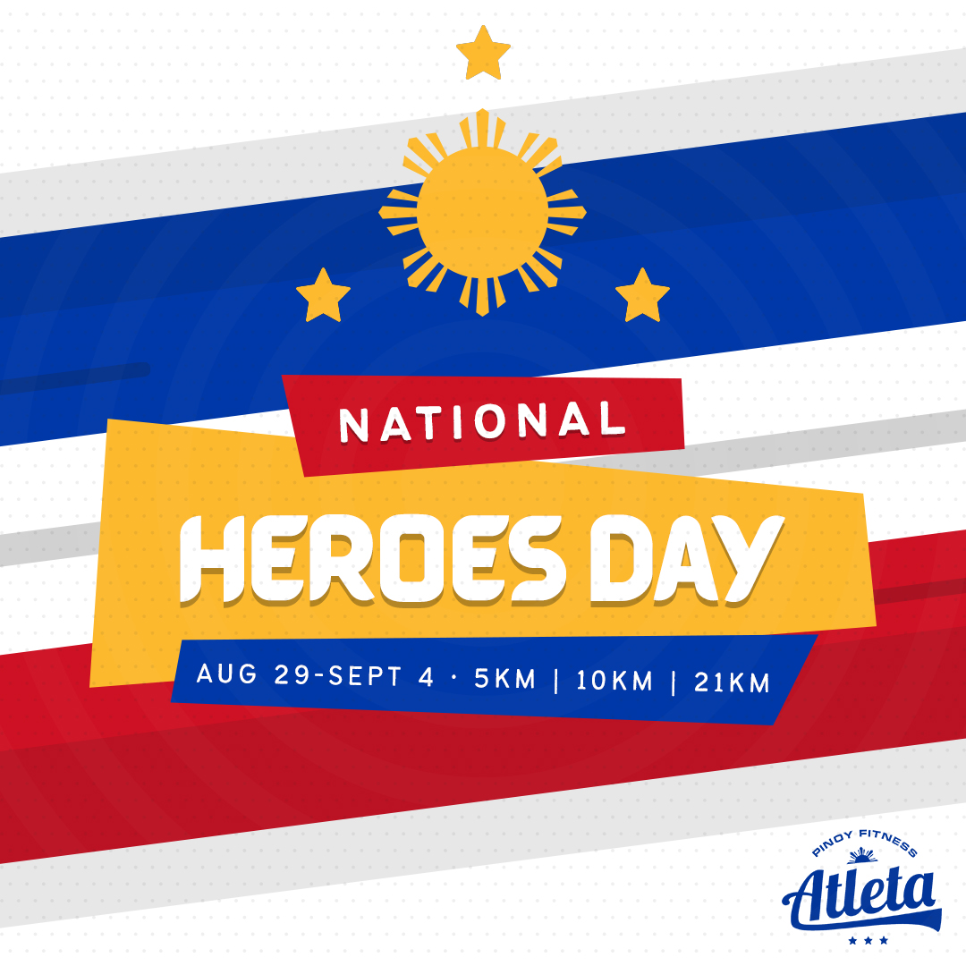 National Heroes Day Virtual Run (FREE) Pinoy Fitness