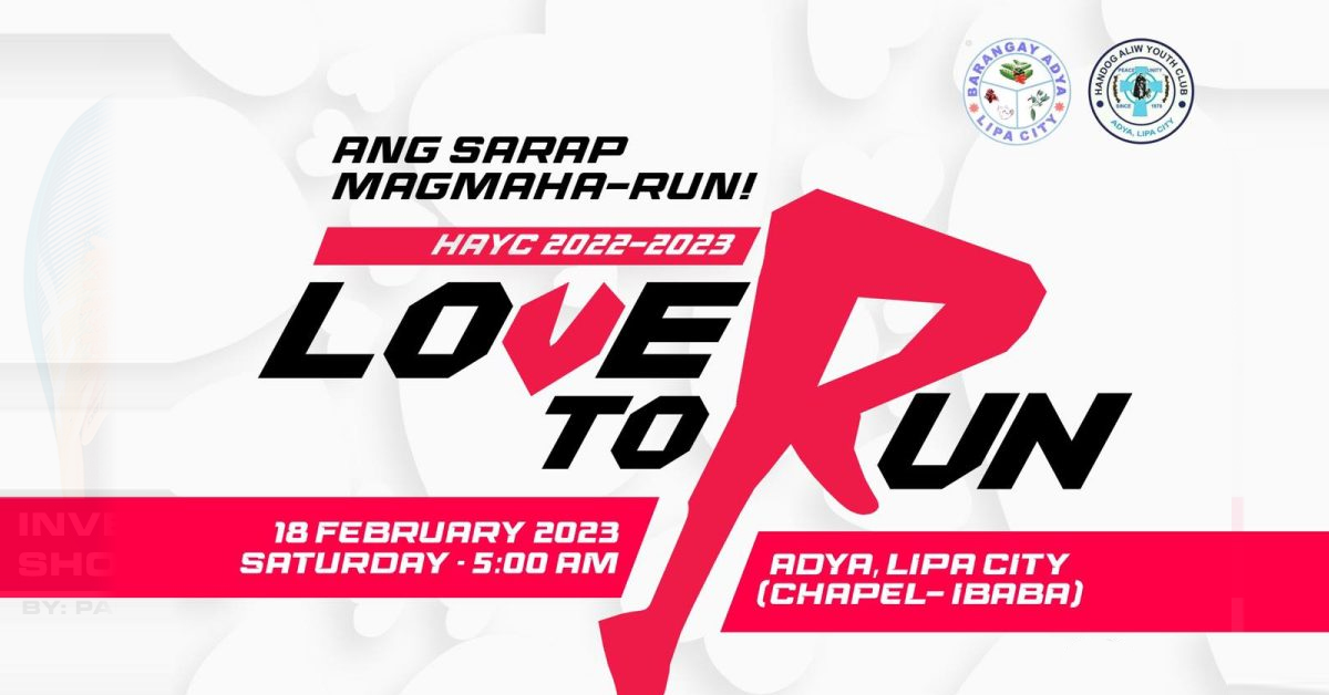Love to Run 2023 in Lipa City, Batangas