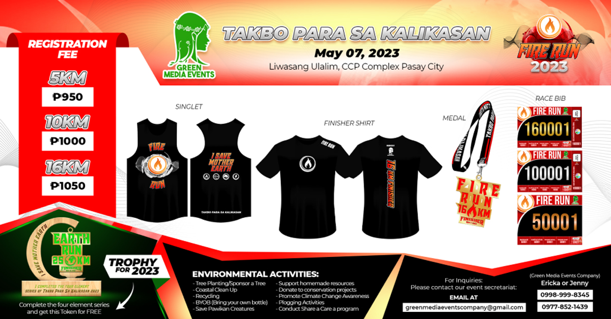 Fire Run 2023 (Takbo Para Sa Kalikasan) Pinoy Fitness