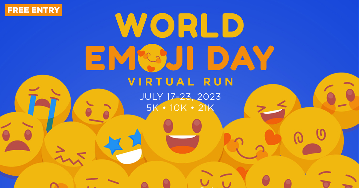 World Emoji Day Virtual Run (FREE) | Pinoy Fitness