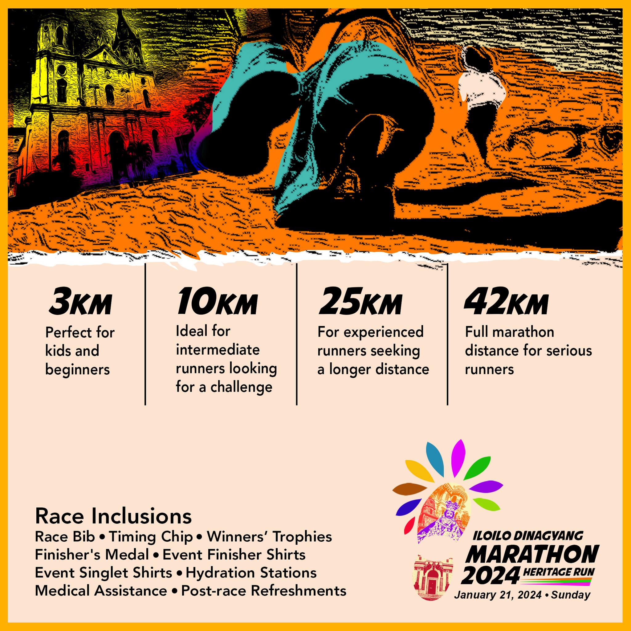 Iloilo Dinagyang Marathon 2024 A Heritage Run Pinoy Fitness