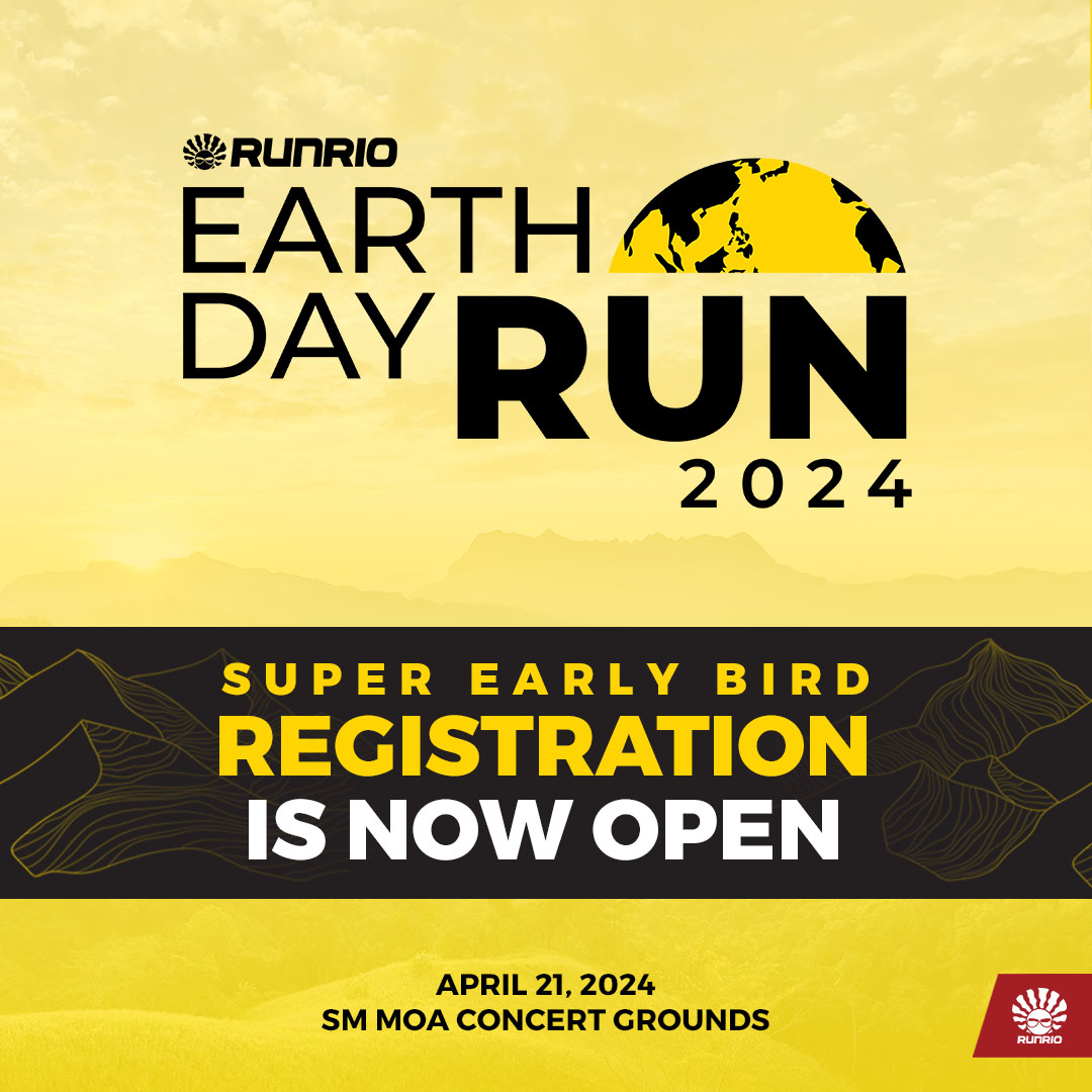 RUNRIO Earth Day Run 2024 in SM MOA Pinoy Fitness