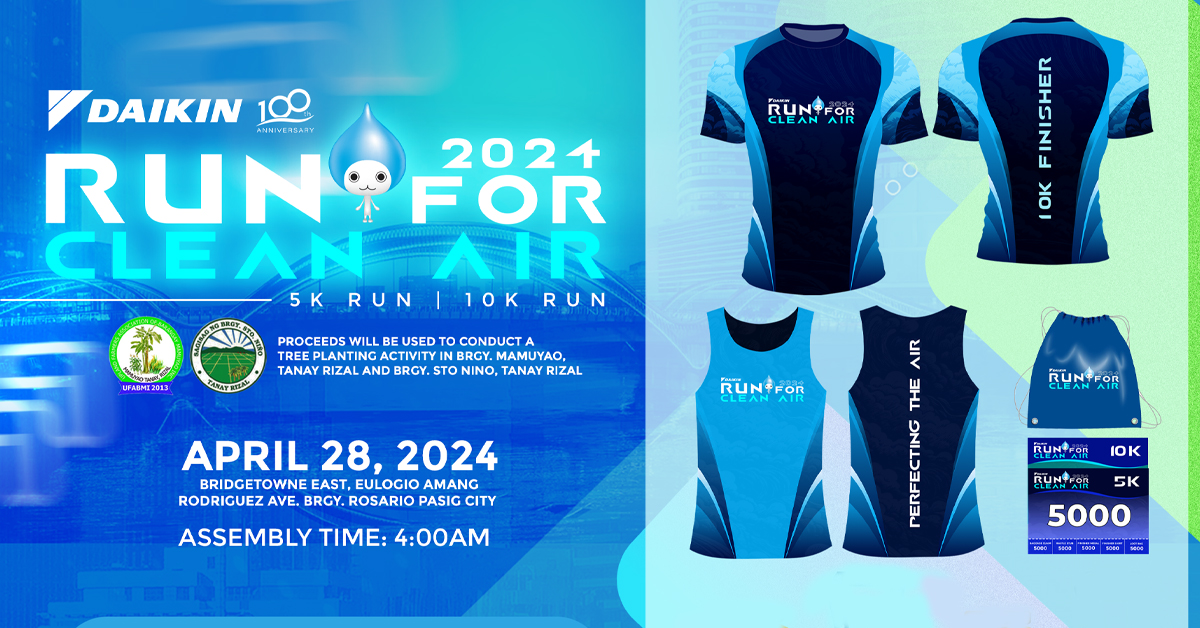 Daikin Run for Clean Air 2024 in Pasig