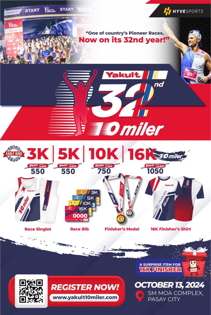 Yakult 10Miler Run in SM Mall of Asia Pinoy Fitness