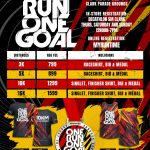 One Run One Goal 2024 Poster